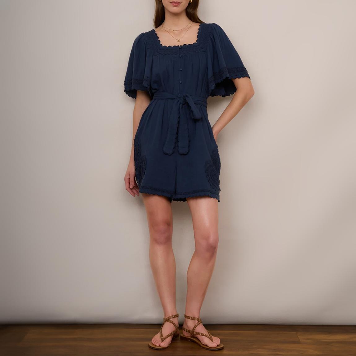 Navy Issie Playsuit main product photo