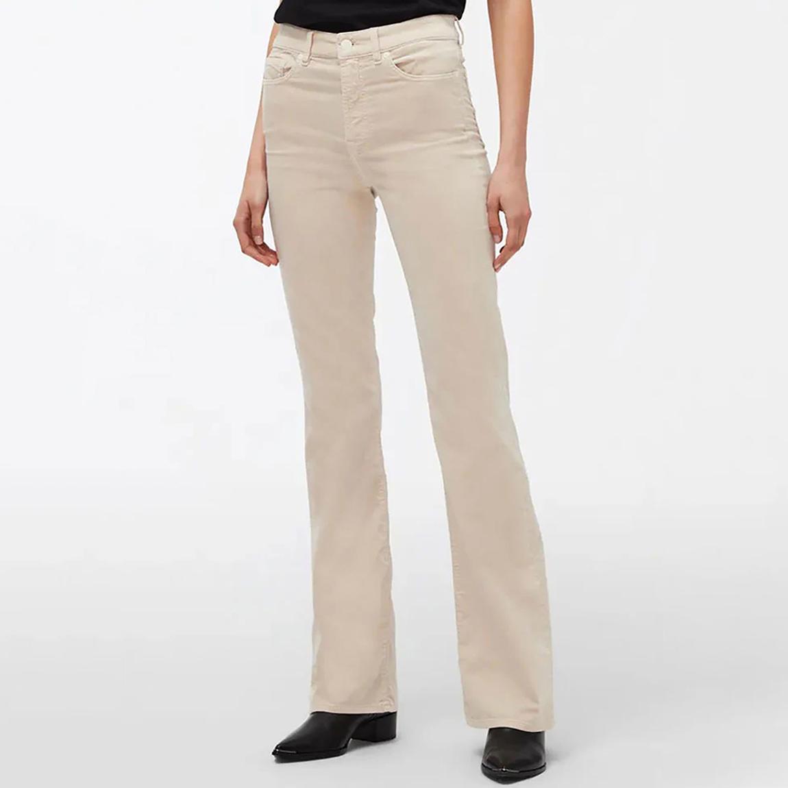 Cream Lisha Bootcut Stretch Jeans main product photo