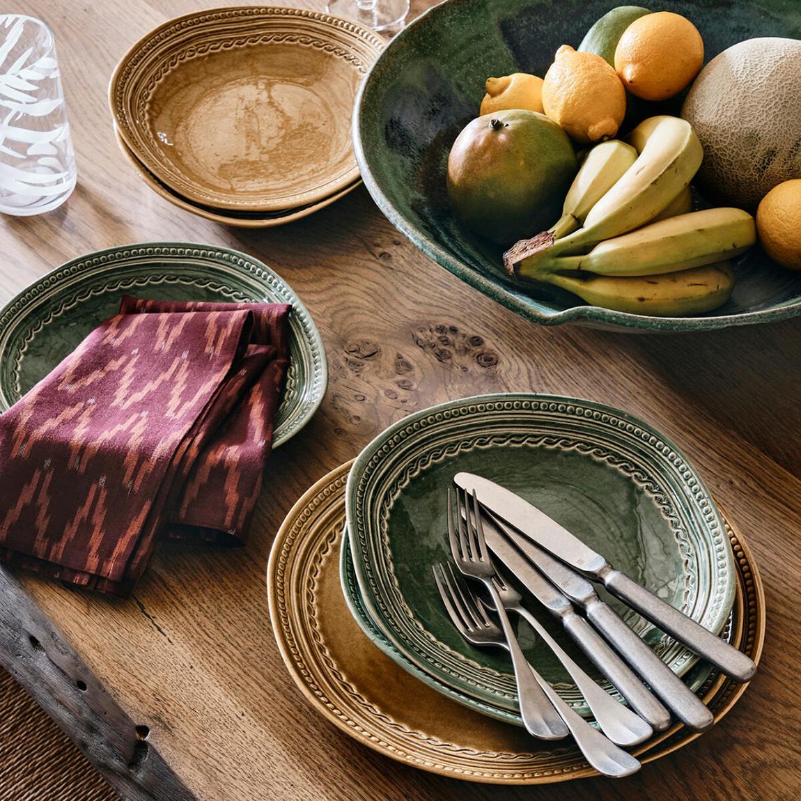 Set of 4 Ochre Adderbury Dinner Plate main product photo