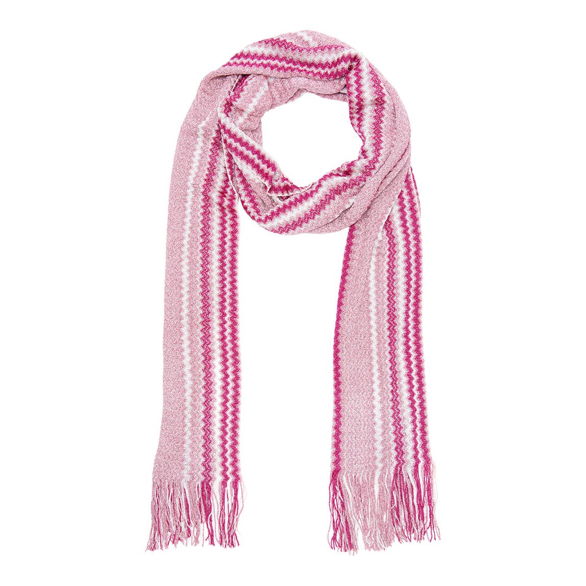 Pink Knitted Scarf main product photo