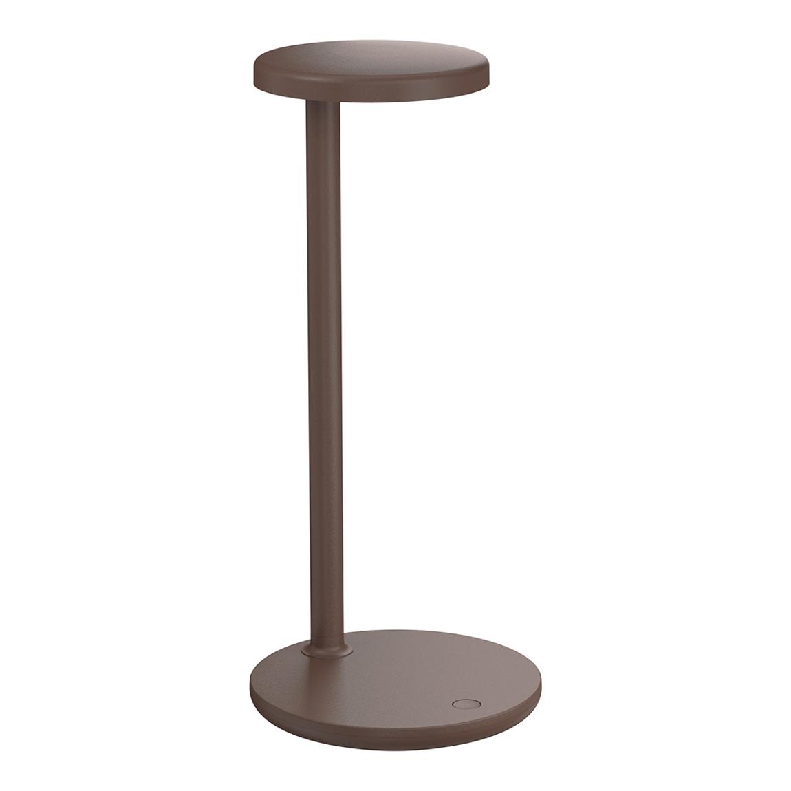 Oblique Table Lamp, Matt Brown main product photo