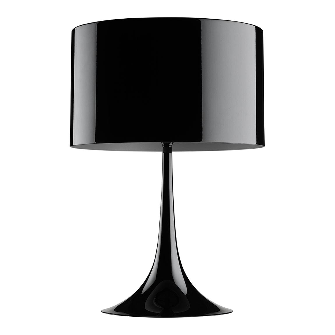 Spun Table Lamp 2, Black main product photo