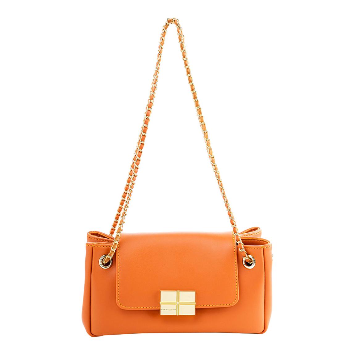 Burnt Orange Siena Shoulder Bag main product photo