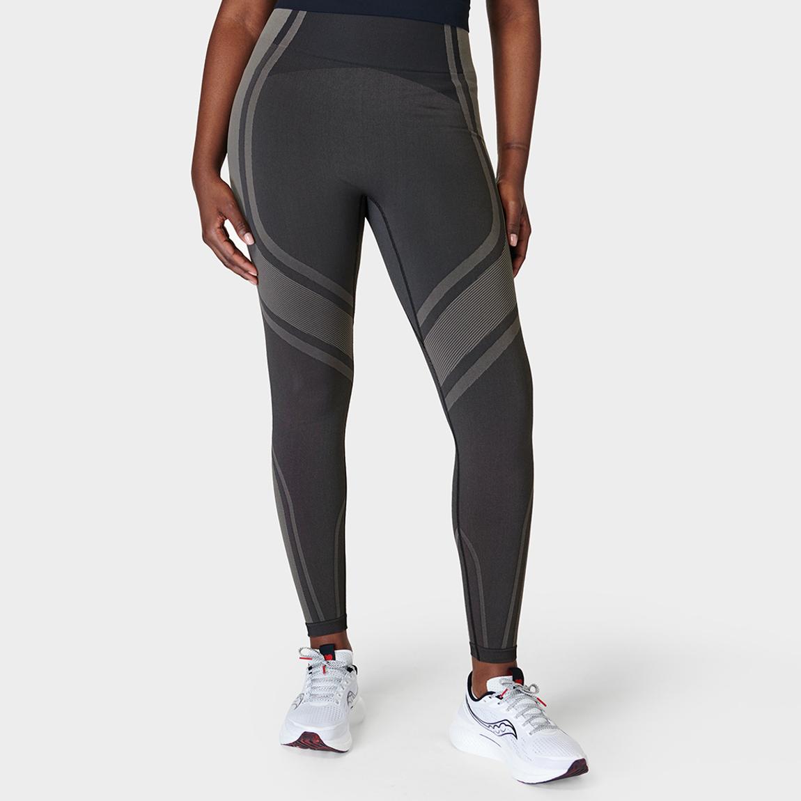 Black Silhouette Sculpt Seamless Workout Leggings main product photo