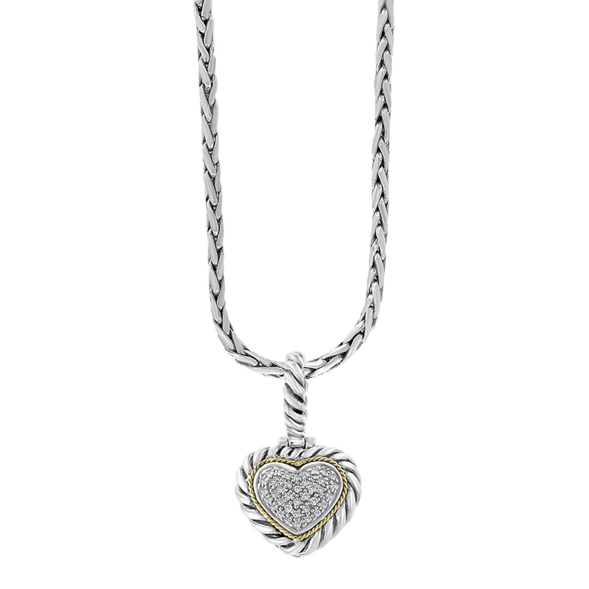 Diamond Heart Pendant Necklace main product photo