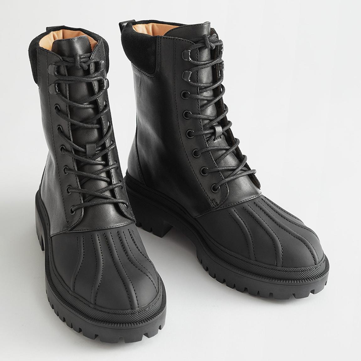 Black Solveig Boot main product photo