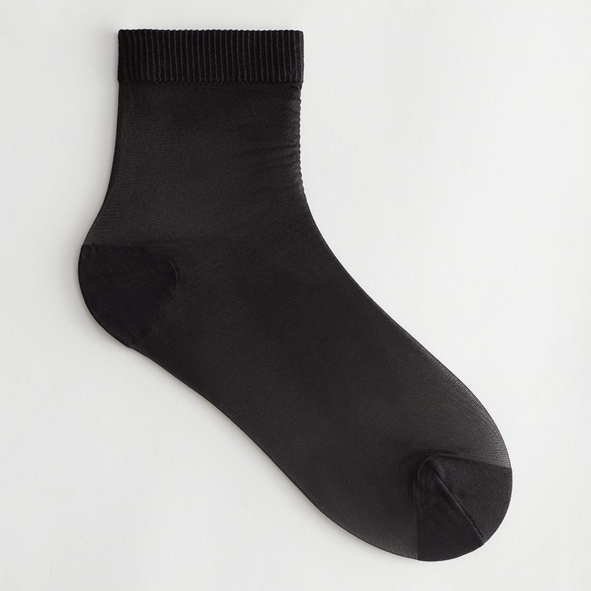 Black Joye plain Socks main product photo