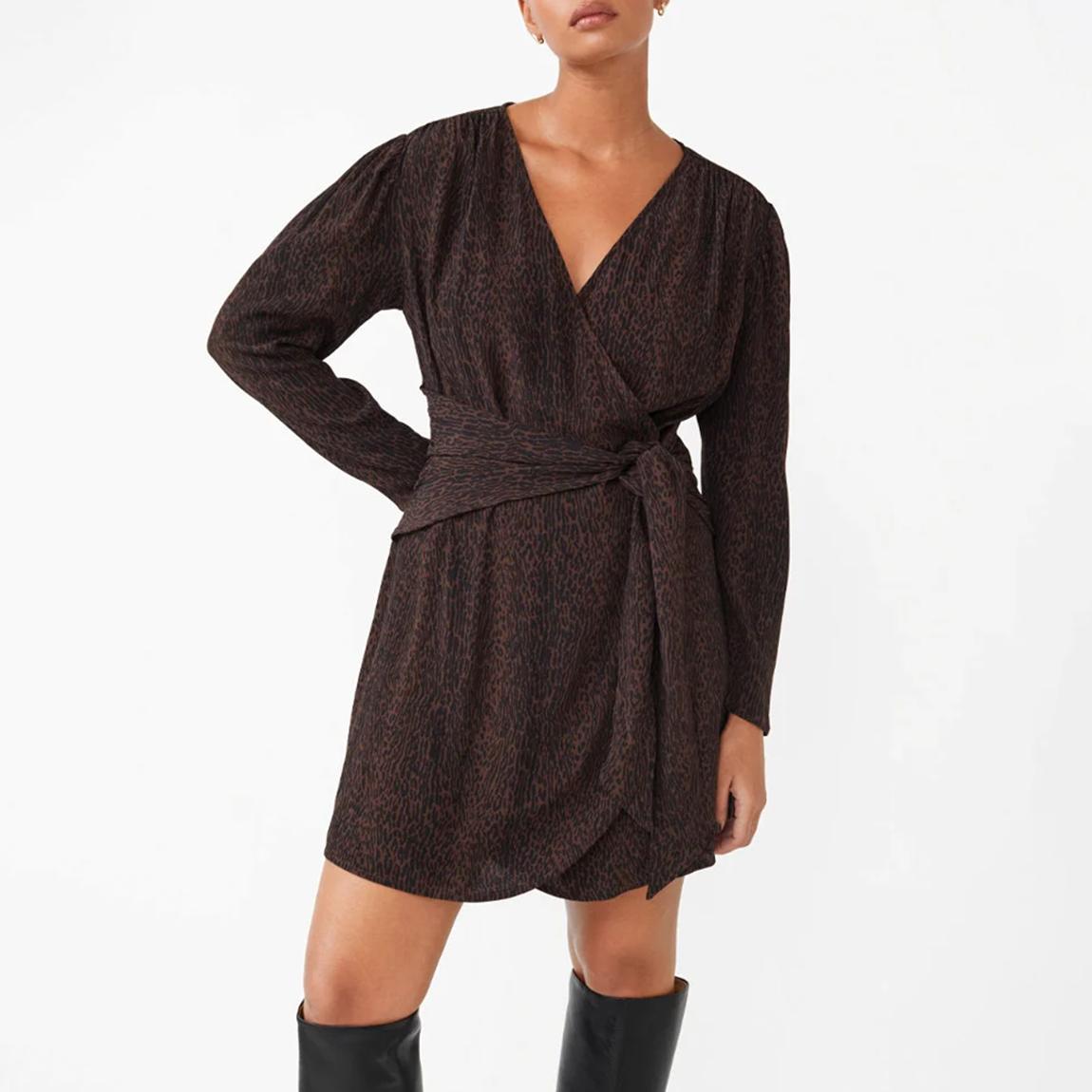 Brown Halina Dress main product photo