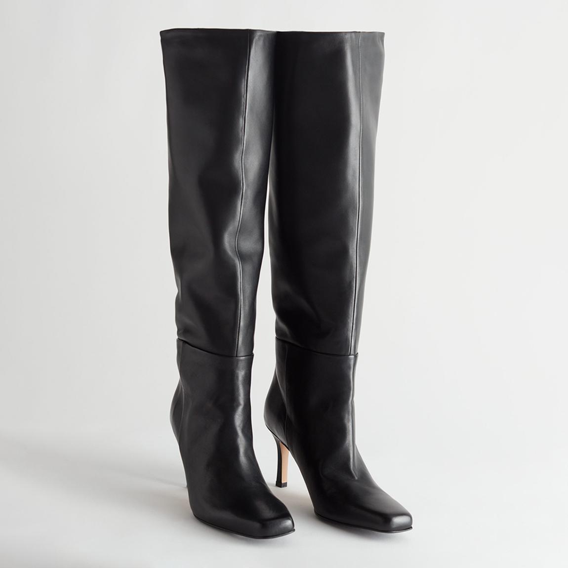 Black Margot Heel main product photo