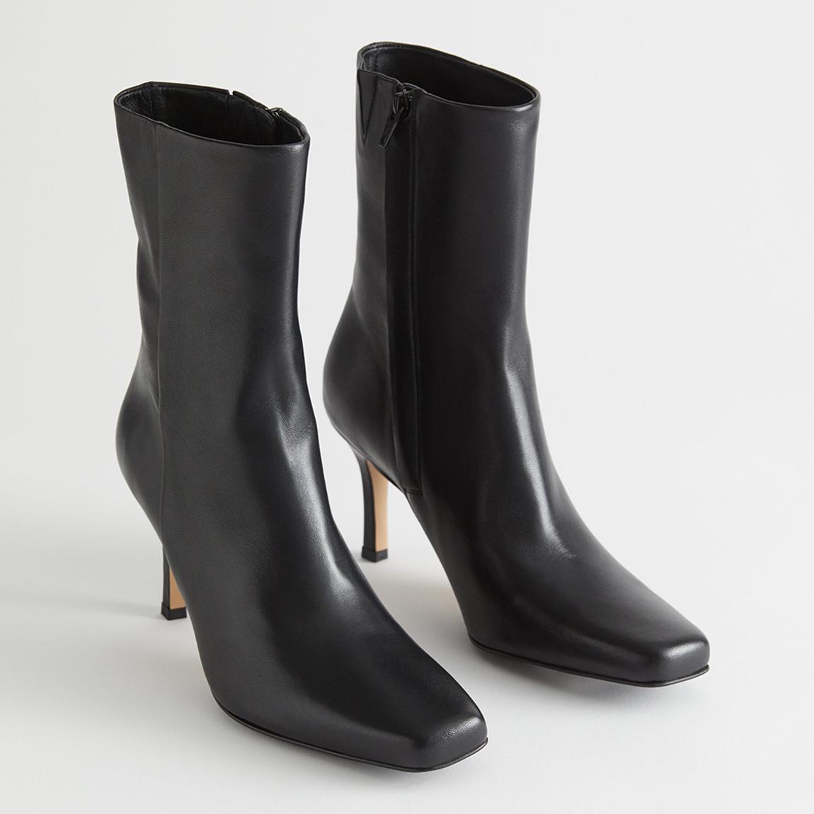 Black Isa Boot main product photo