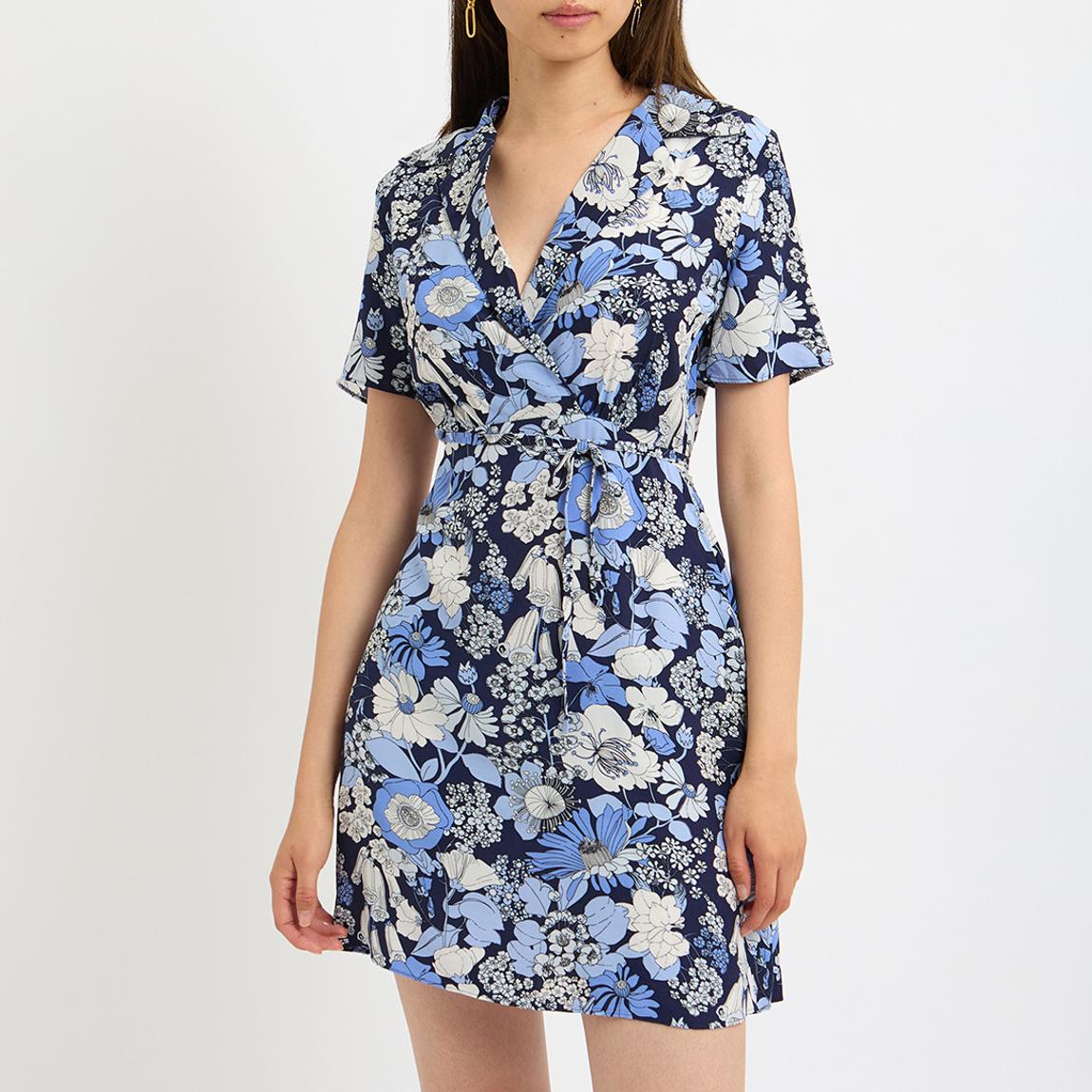 Blue Peggy Mini Dress main product photo