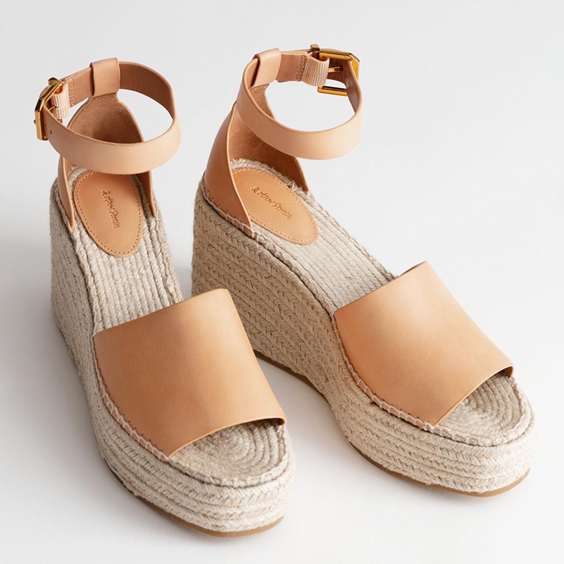 Orange Montclar Wedge Heels main product photo