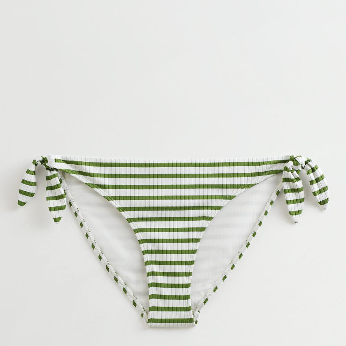 Green Nina Triangle Bikini Briefs main product photo