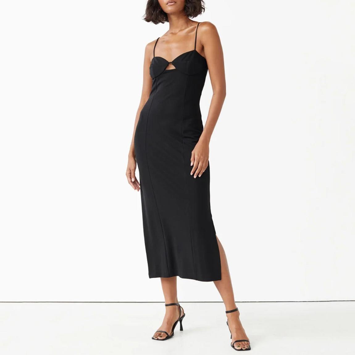 Black Davida Dress main product photo