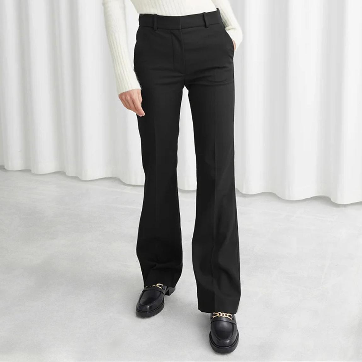 Black Julie Stretch Trousers main product photo