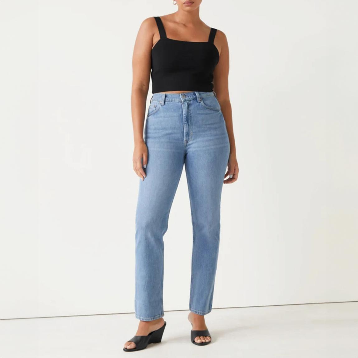 Blue Favourite Slim Jeans main product photo