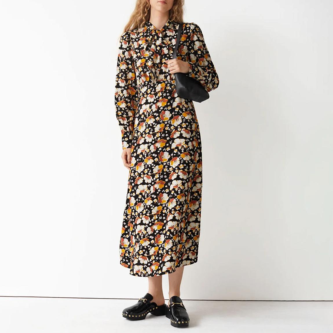 Black Lindsay Midi Dress main product photo