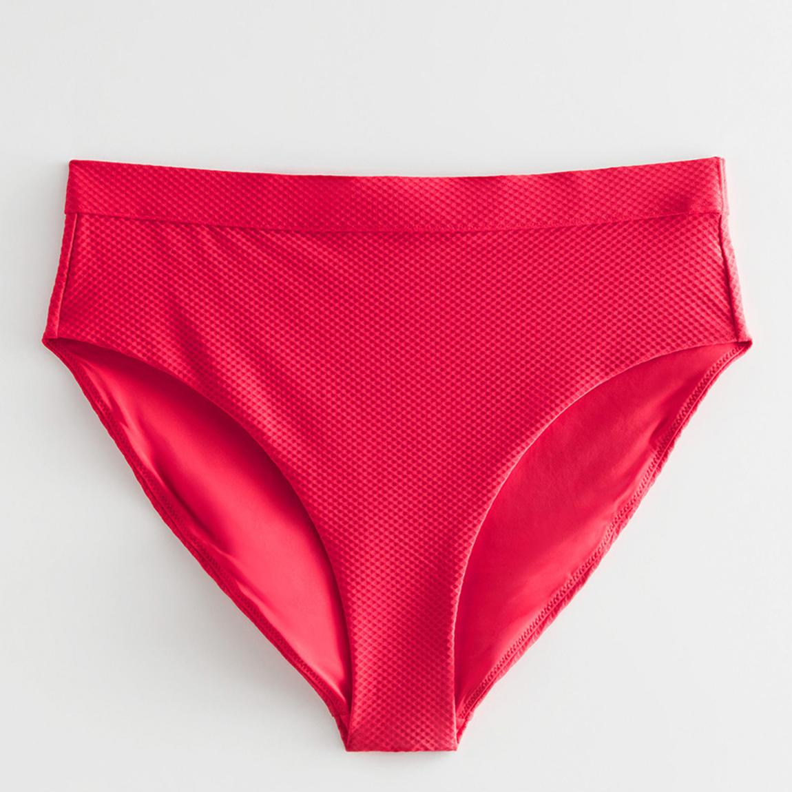 Red Amanda High waist Bikini Briefs main product photo