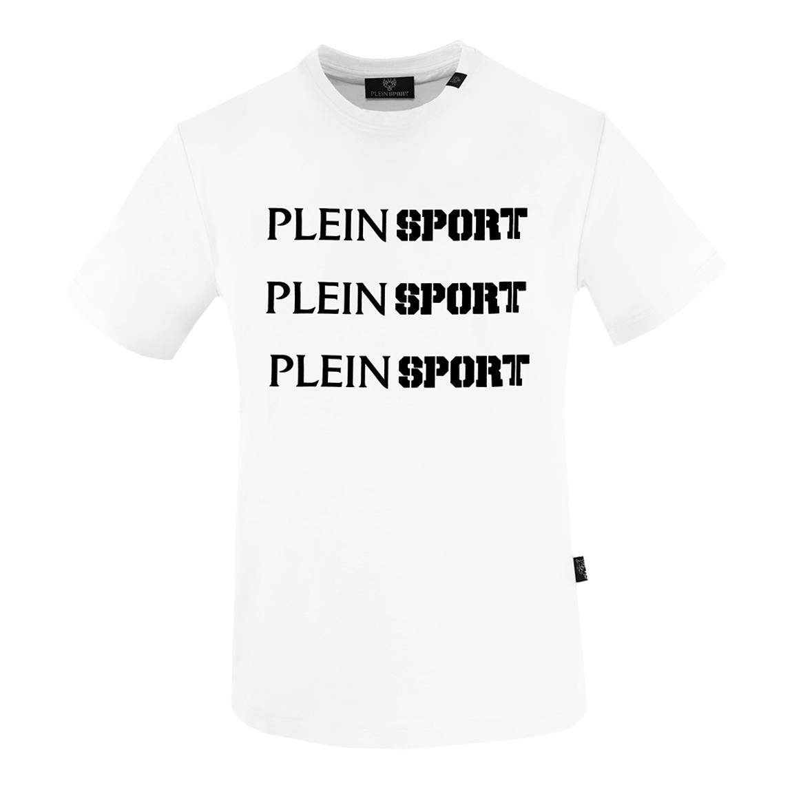 White Cotton Logo T-Shirt main product photo