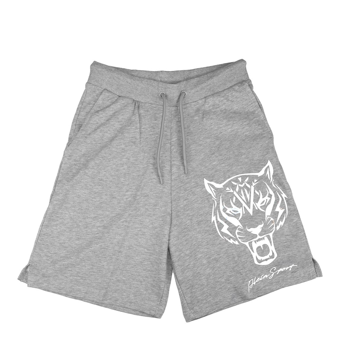 Grey Logo Bermuda Shorts main product photo
