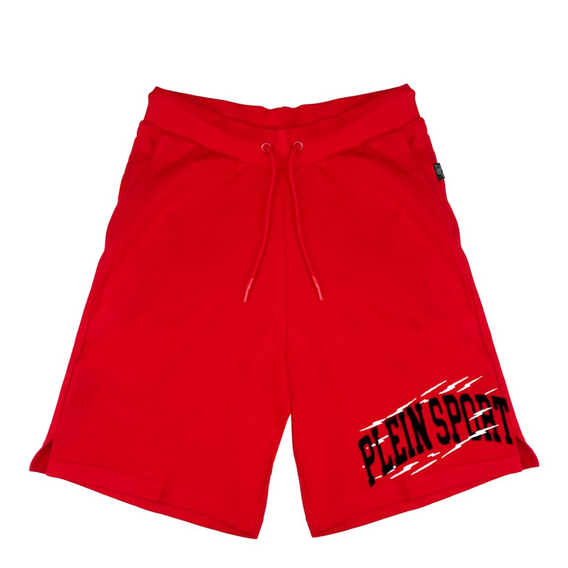 Red Logo Bermuda Shorts main product photo