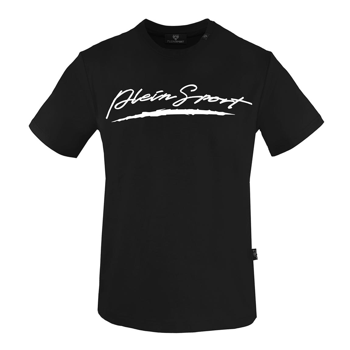 Black Cotton Logo T-Shirt main product photo
