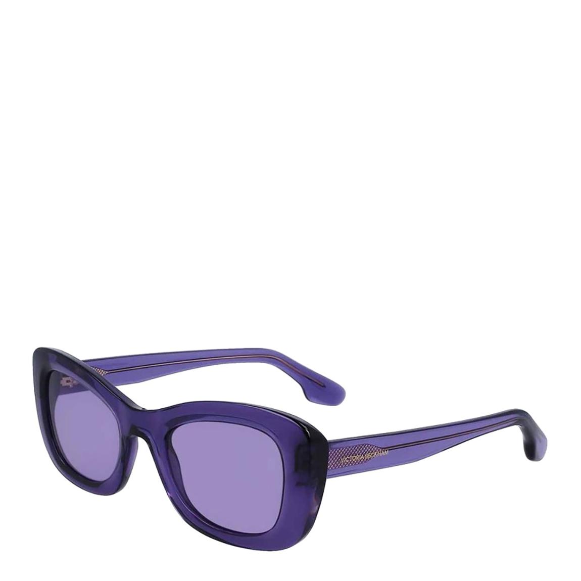 Women's Victoria Beckham Purple Butterfly Sunglasses 50mm main product photo