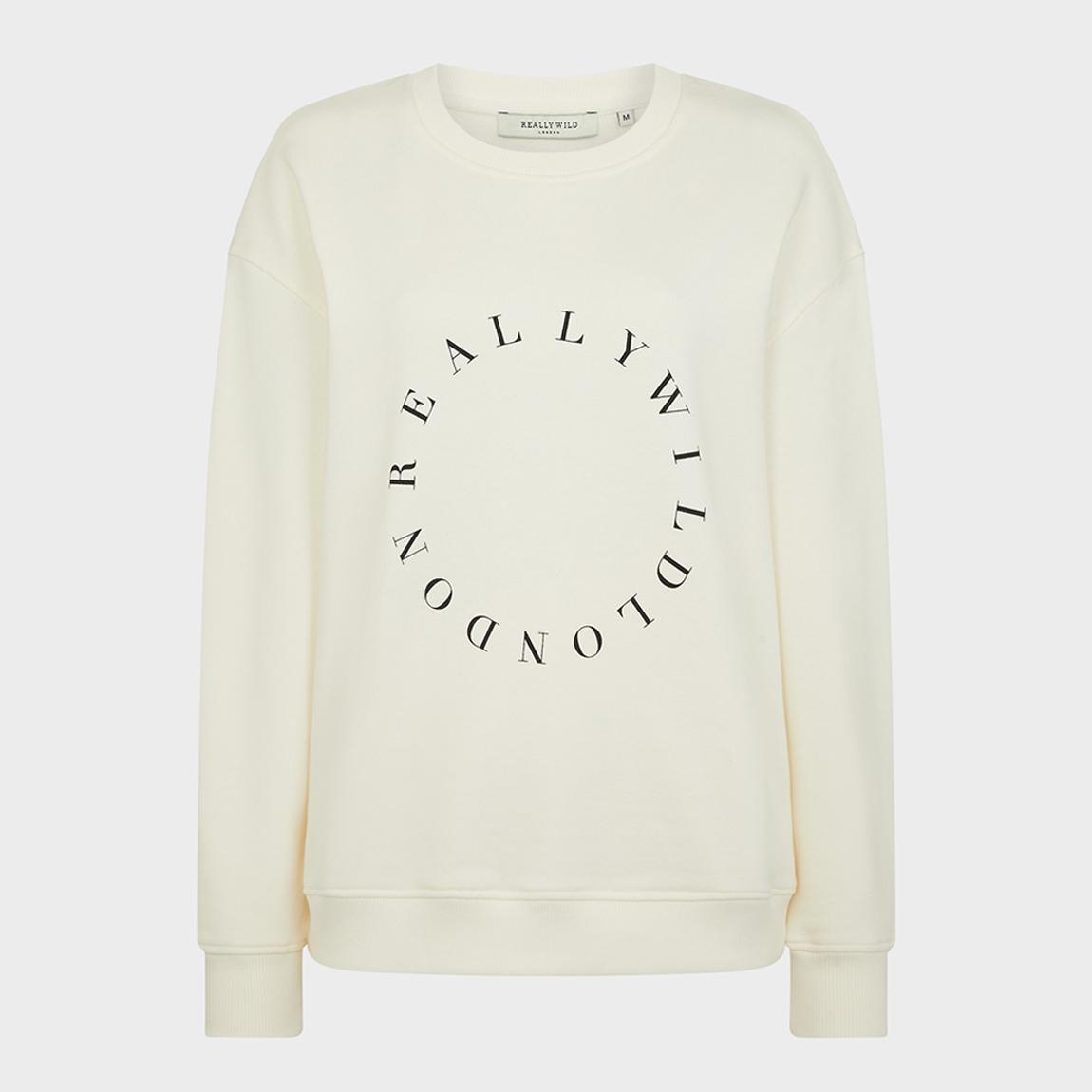 Cream Organic Cotton Sweatshirt main product photo