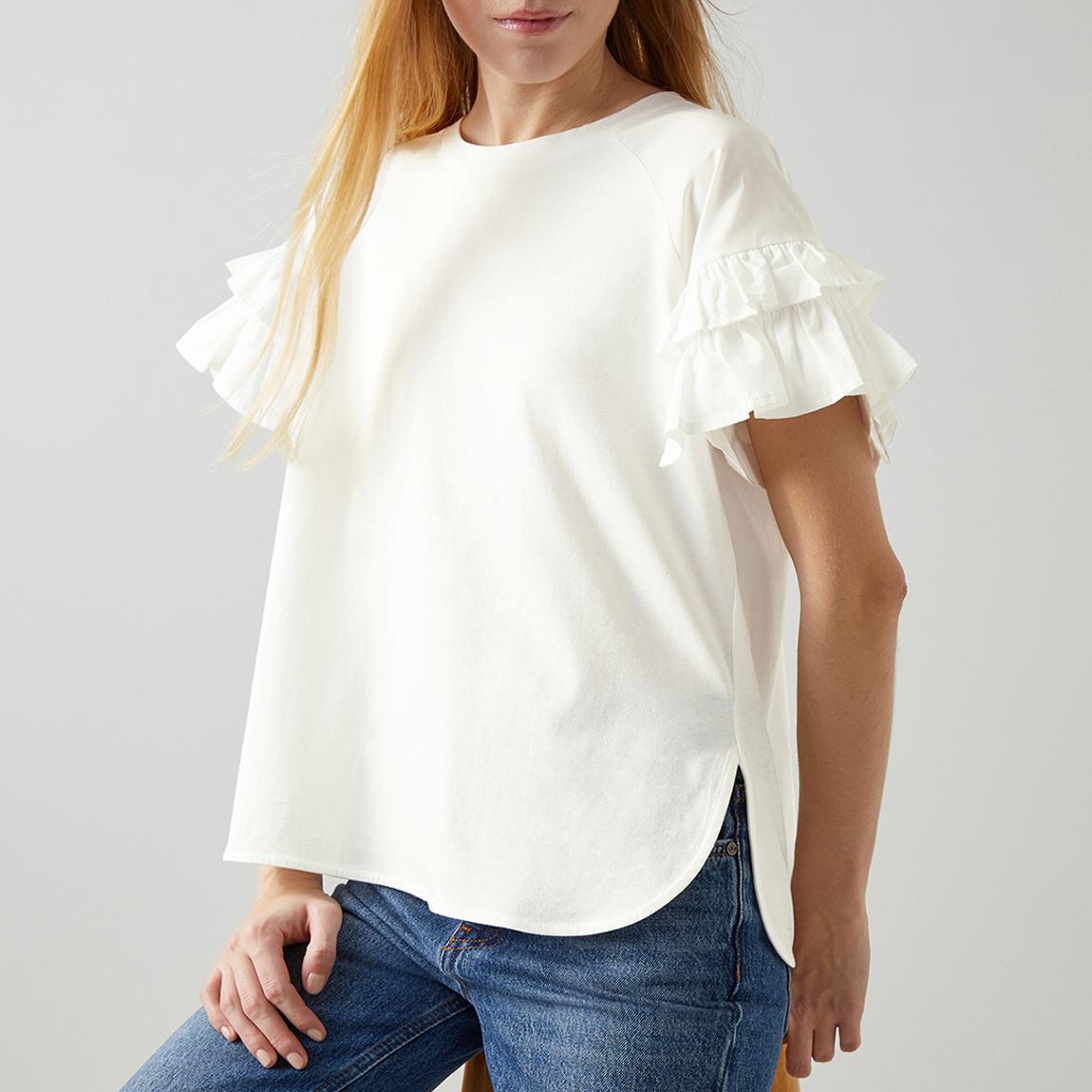 Allie Frill Sleeve Top main product photo