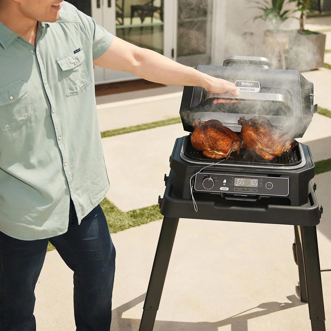 Ninja Woodfire Electric BBQ Grill main product photo