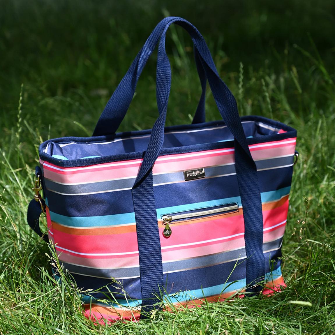 Confetti Stripe Insulated Shoulder Tote 30L main product photo