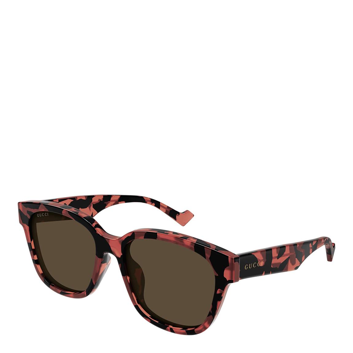 Men's Brown Gucci Sunglasses 57mm main product photo