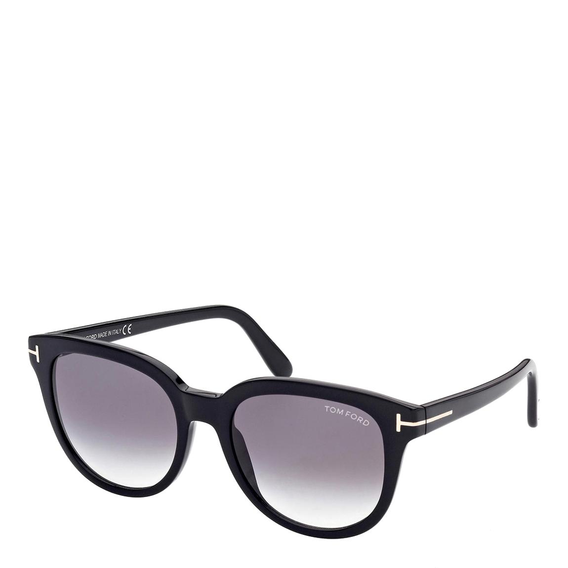 Women's Tom Ford Shiny Black Sunglasses 54mm main product photo