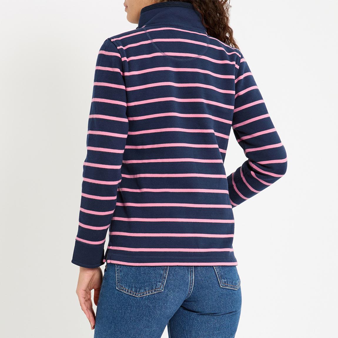 Ragwear Pinki Stripes - Maglia Maniche Lunghe Donna (Navy) - Stampa Vegana