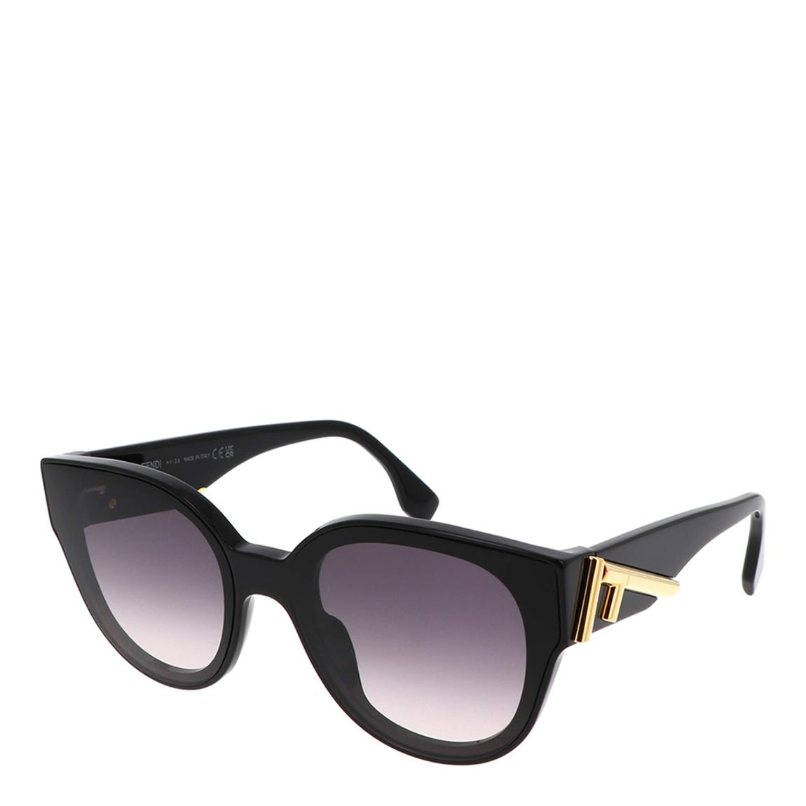 Women's Black Fendi Sunglasses 63mm main product photo