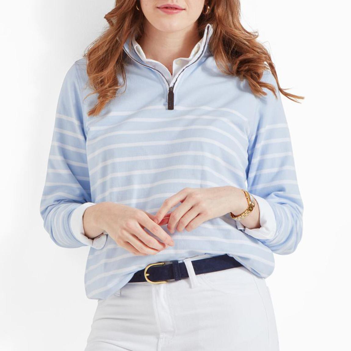Blue Hope Cove Cotton Sweatshirt main product photo