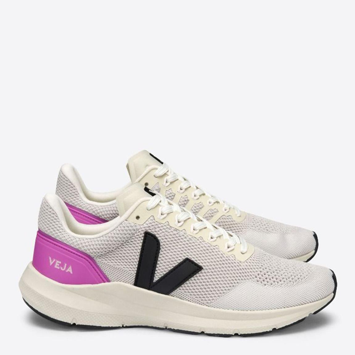 Men's White/Violet Knit Marlin Trainer main product photo