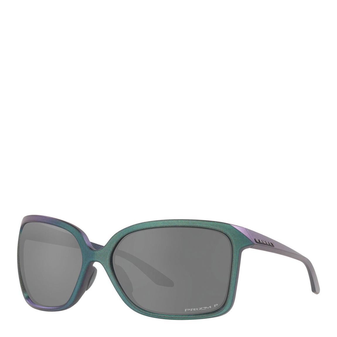 Matte Silver, Blue Colorshift Wildrye Sunglasses main product photo