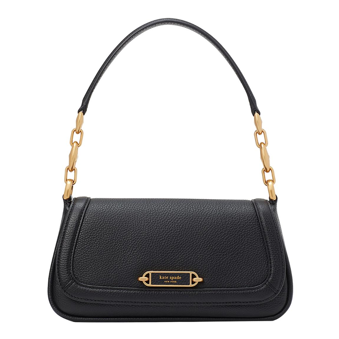 Black Gramercy Small Flap Shoulder Bag main product photo