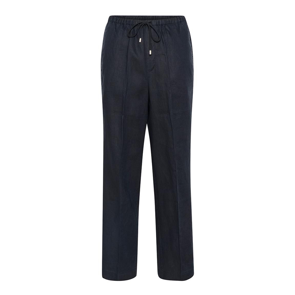 Navy Linen Gitta Trouser main product photo