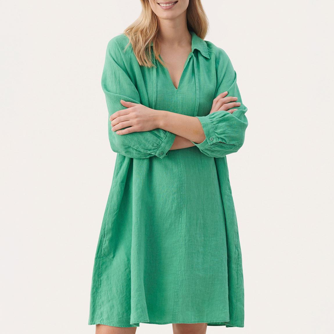 Green Smock Dress main product photo