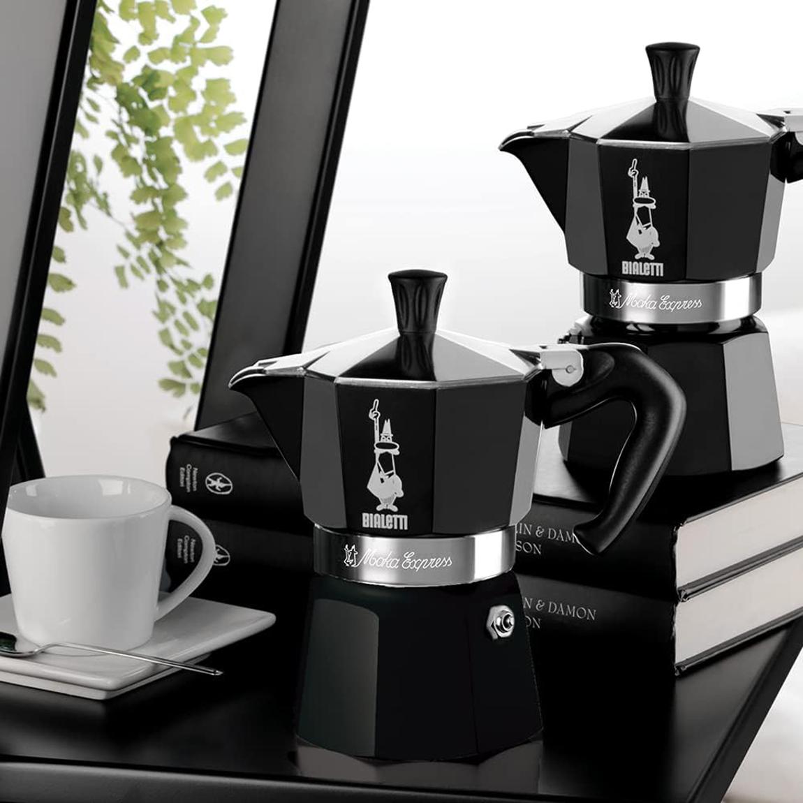6 Cup Bialetti Moka Express Aluminium Stovetop Coffee Maker main product photo
