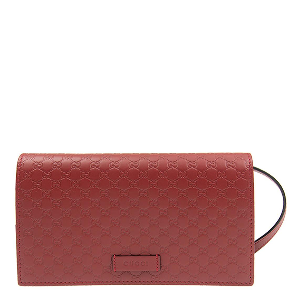 Gucci Red Microguccissima Crossbody Bag main product photo