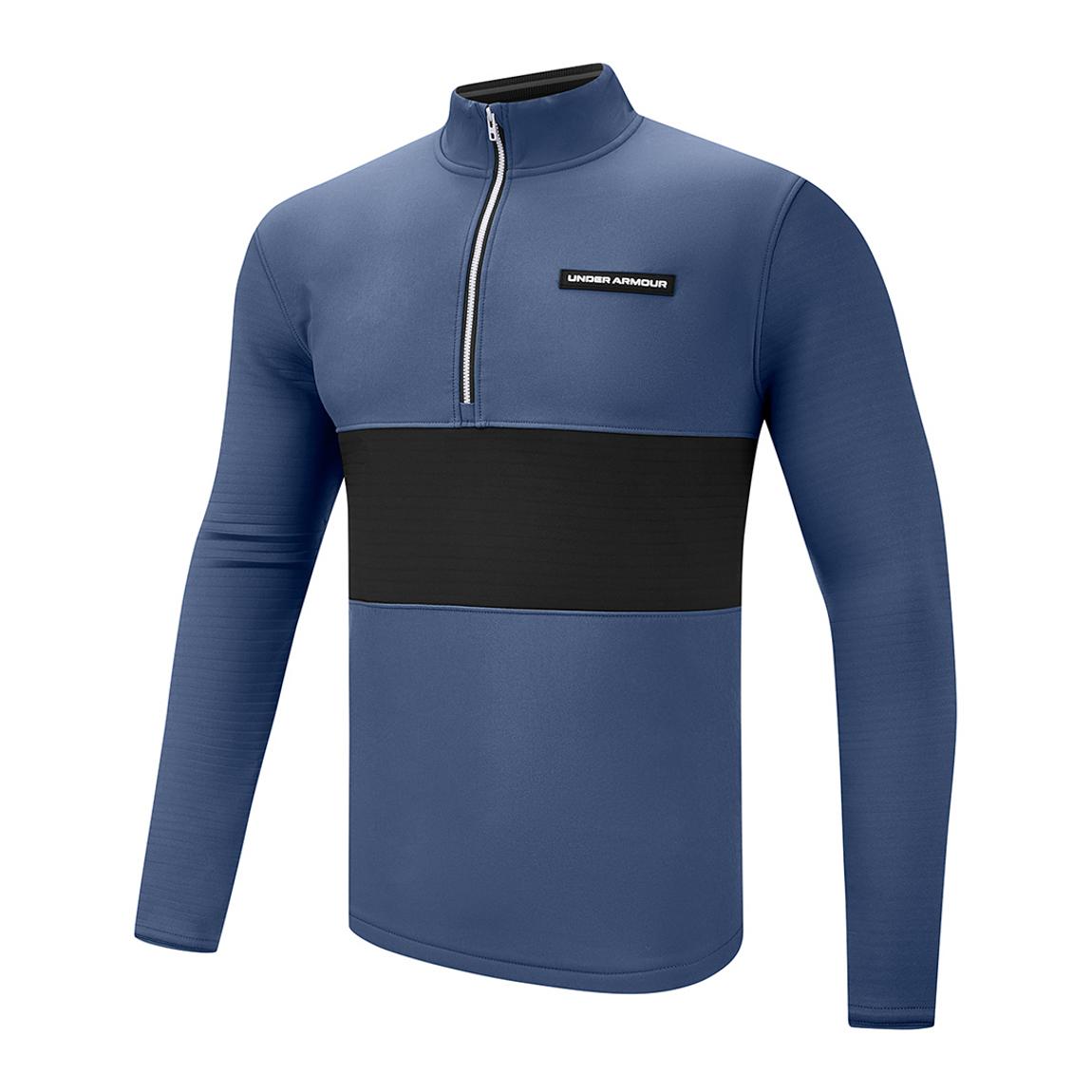 Navy Under Armour 1/4 Zip Jacket main product photo