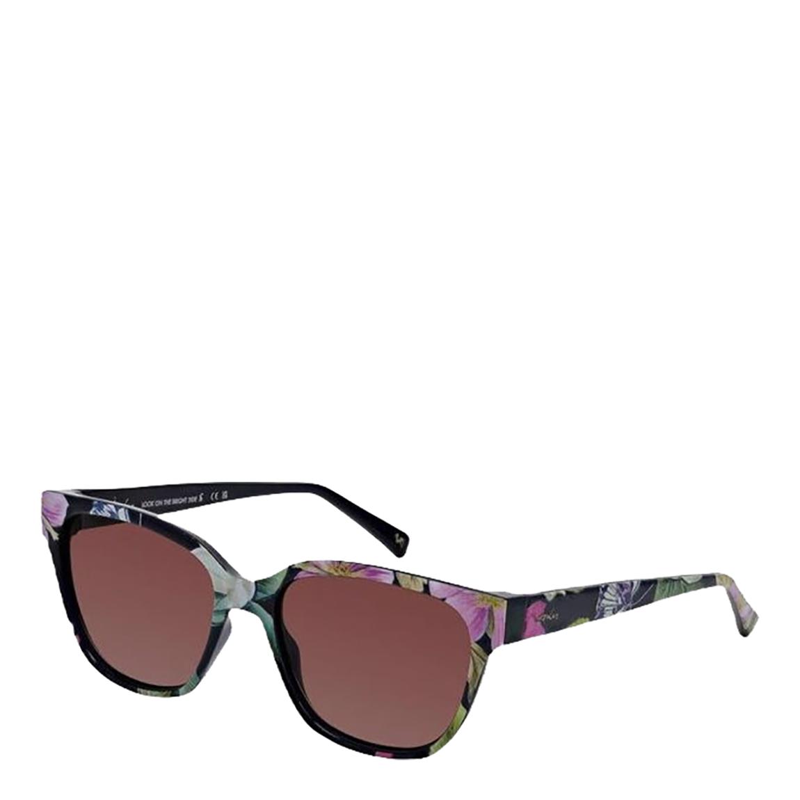 Women's Blue Floral Joules Sunglasses 52mm main product photo