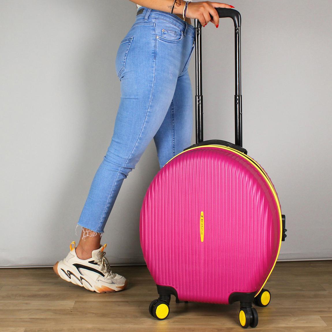 Fuchsia MyValice Suitcase main product photo