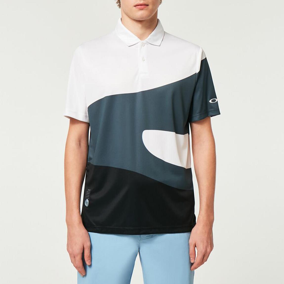 Dark Blue Reduct Wave Polo main product photo