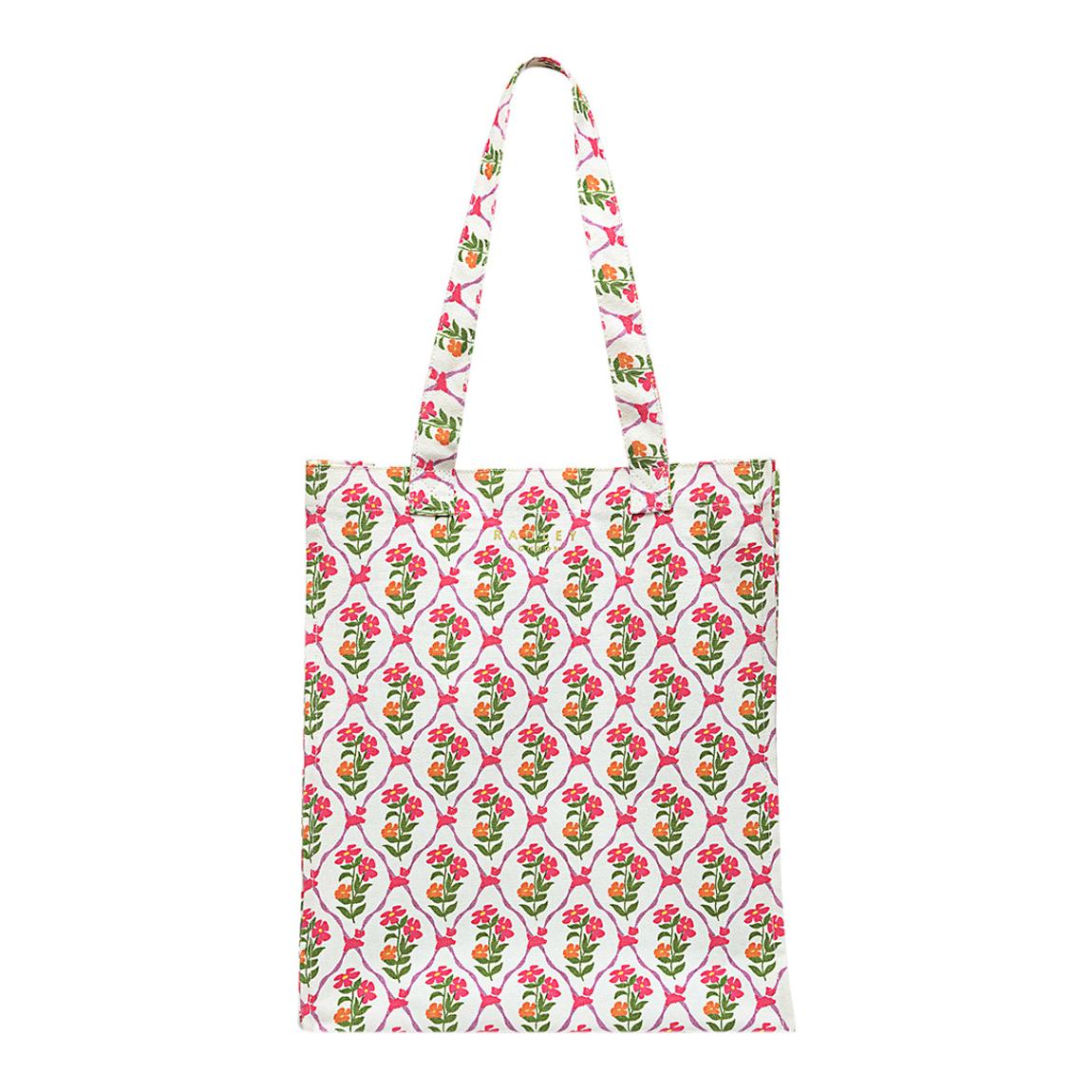 Chalk Carousel Floral Medium Tote main product photo