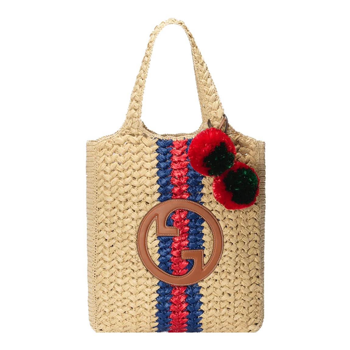 Gucci Brown Tote Bag With Round Interlocking G main product photo