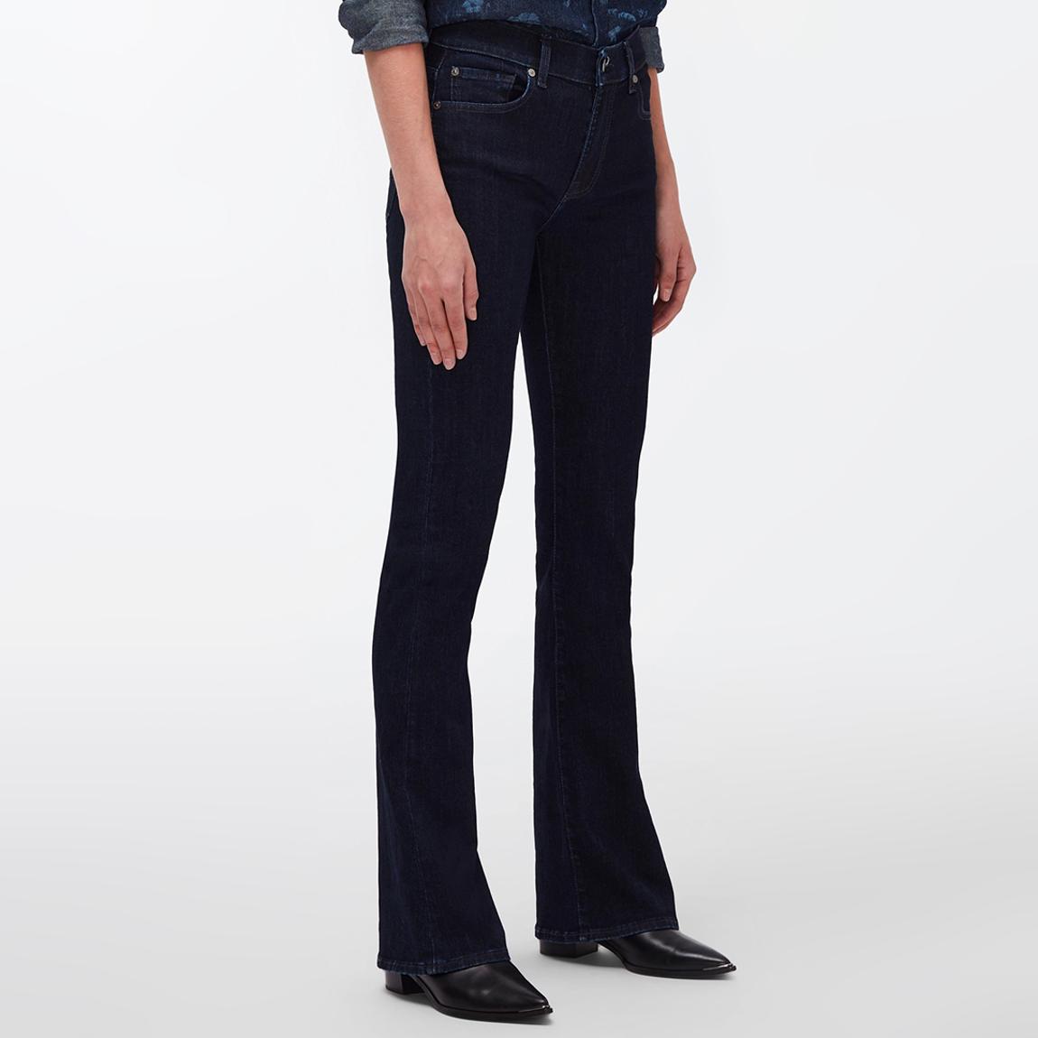 Dark Blue Bootcut Stretch Jeans main product photo